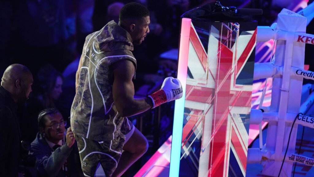 Anthony Joshua sufre lesiones tras un choque automovilístico