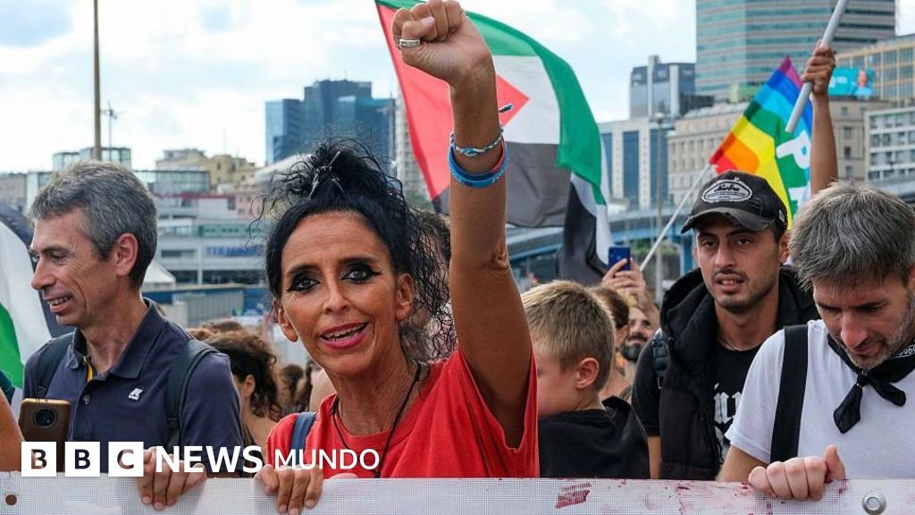 «Bloqueemos todo»: imágenes impactantes de las masivas protestas en Italia por los ataques de Israel en Gaza