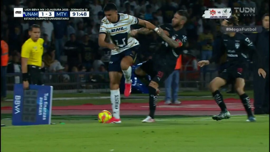 La primera tarjeta roja de Sergio Ramos en México y la controversia por su origen español: "Te evalúan de diferente manera"