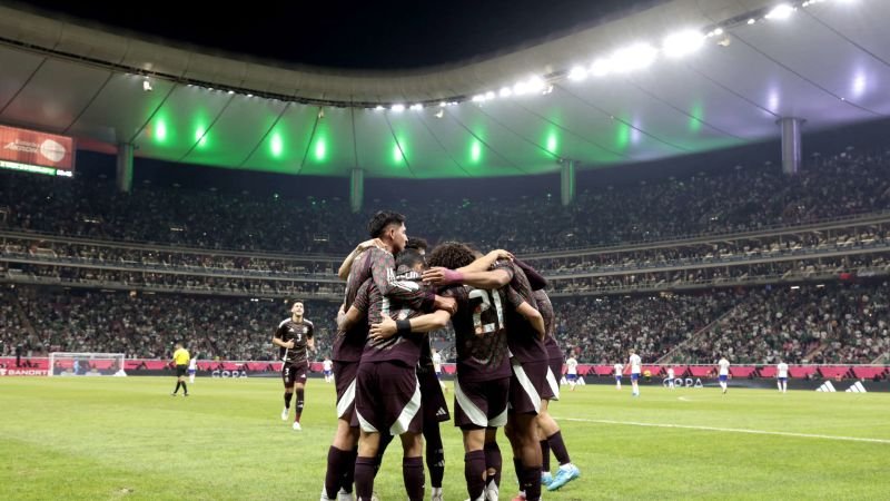 México rompe su mala racha y conquista la victoria frente a Estados Unidos en Guadalajara