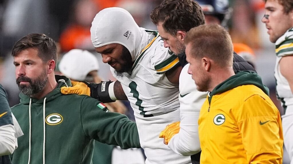Packers: Parsons se lesiona con ruptura de ligamentos