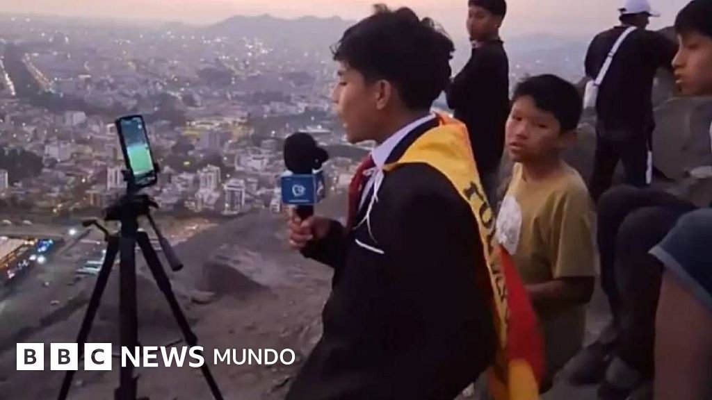 Pol Deportes: El joven peruano que se hizo viral narrando la final de la Copa Libertadores desde un cerro y fue invitado a comentar un partido del Real Madrid en la Champions