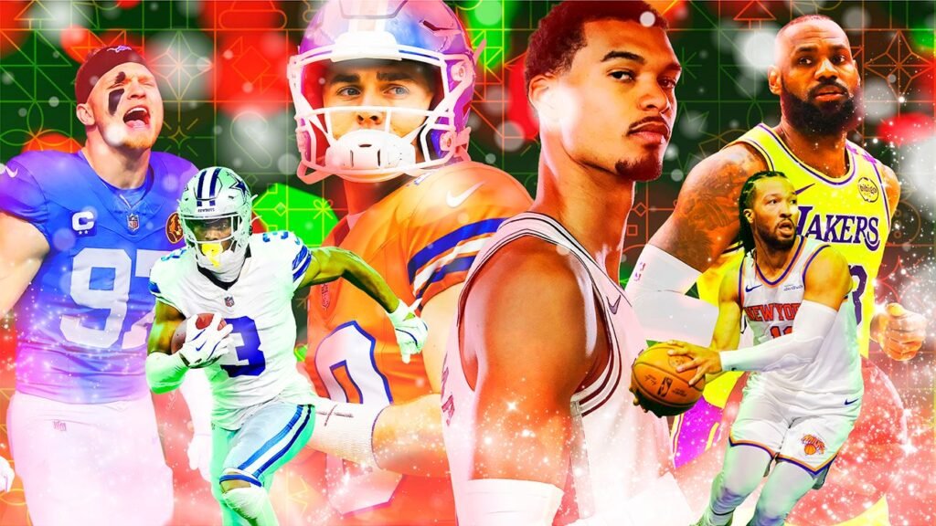 Predicciones y pronósticos para los partidos de NFL y NBA en Navidad: tu guía completa.