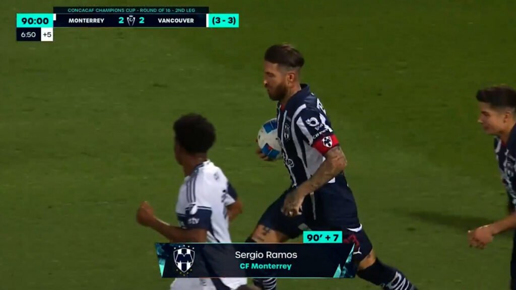Sergio Ramos anota un gol, pero los Rayados se despiden de la Copa de Campeones