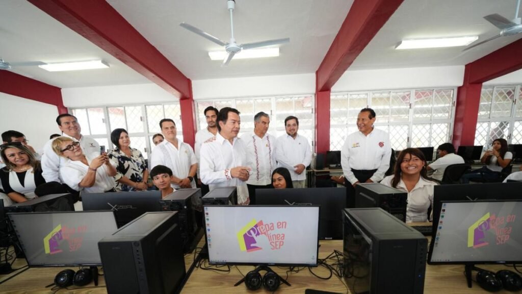 Prepa en Línea-SEP: Se suman 9,600 nuevos espacios para acceder a la Educación Media Superior, afirma Mario Delgado.