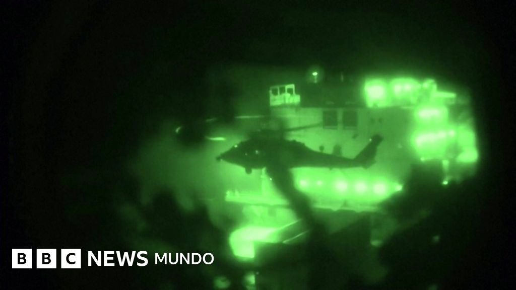 En video: así fue cuando un buque de EE.UU. detuvo un carguero iraní