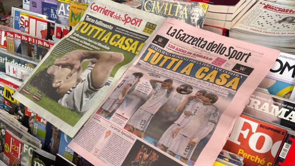 Italia despierta: reflexiones tras su eliminación del Mundial 2026