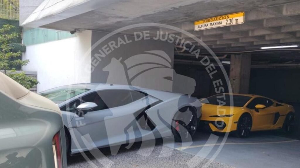 Aprehenden Lamborghinis y vehículos de lujo en operativo en San Pedro Garza García