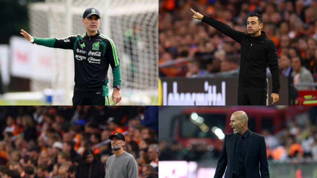 Debuts memorables en las fechas FIFA: Márquez, Zidane, Xavi, Klopp y otros entrenadores
