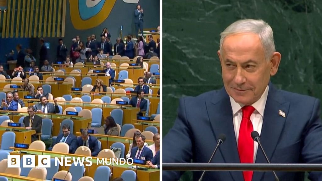 Video: Varios delegados se retiran de la Asamblea General de la ONU en pleno discurso de Netanyahu